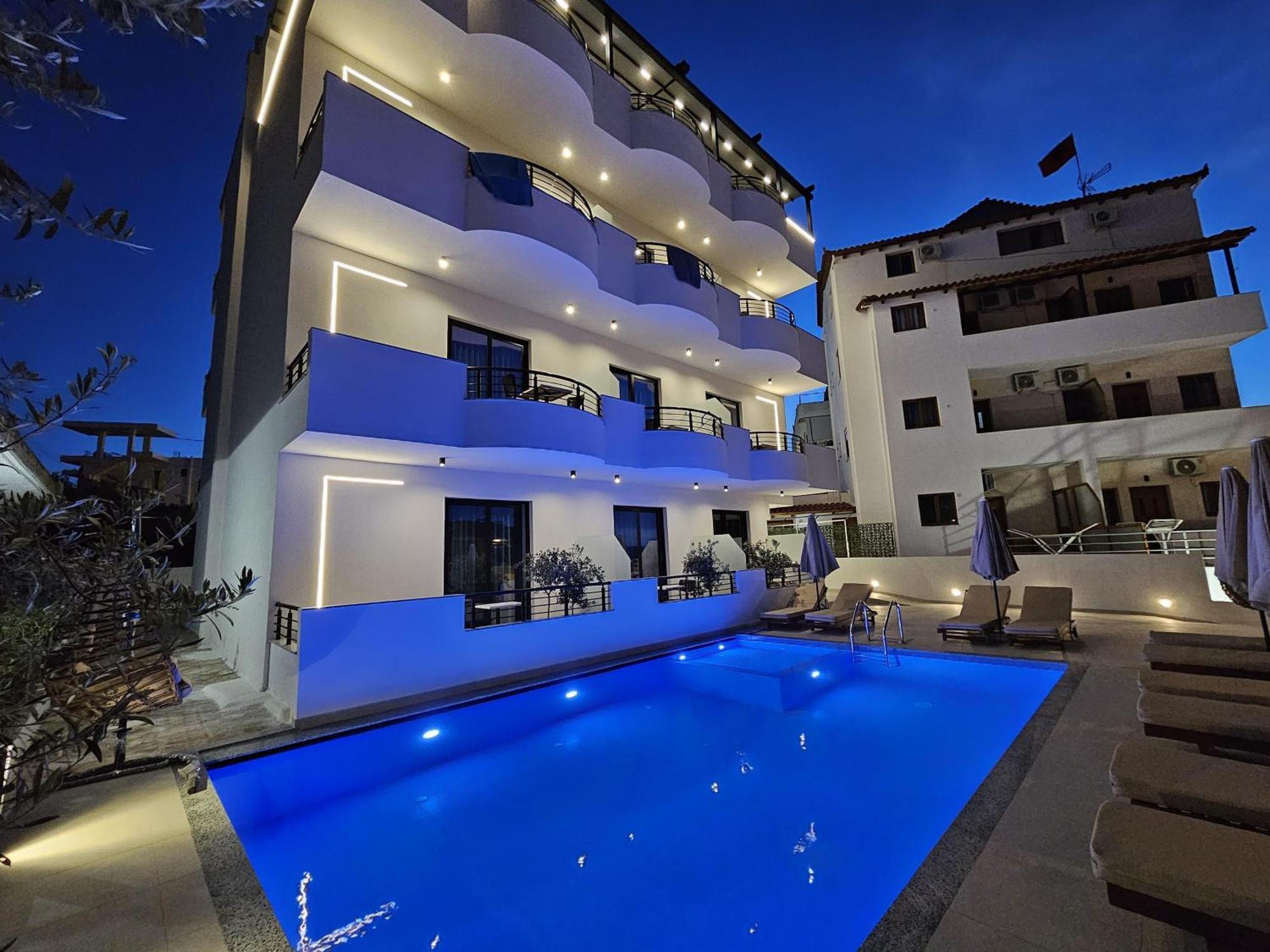 Monel Hotel Ksamil Luaran gambar