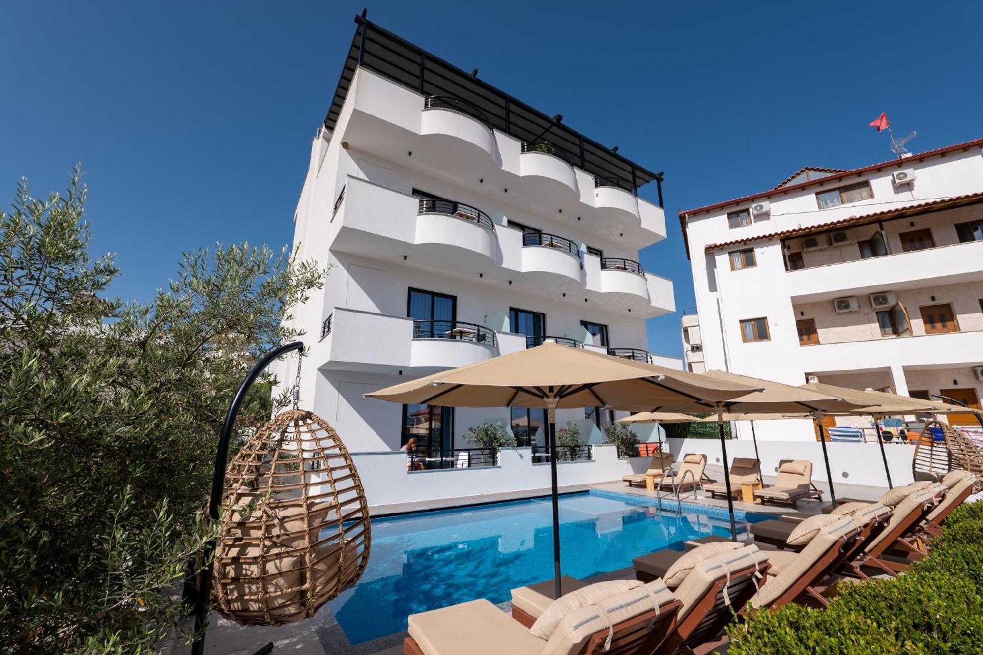 Monel Hotel Ksamil Luaran gambar