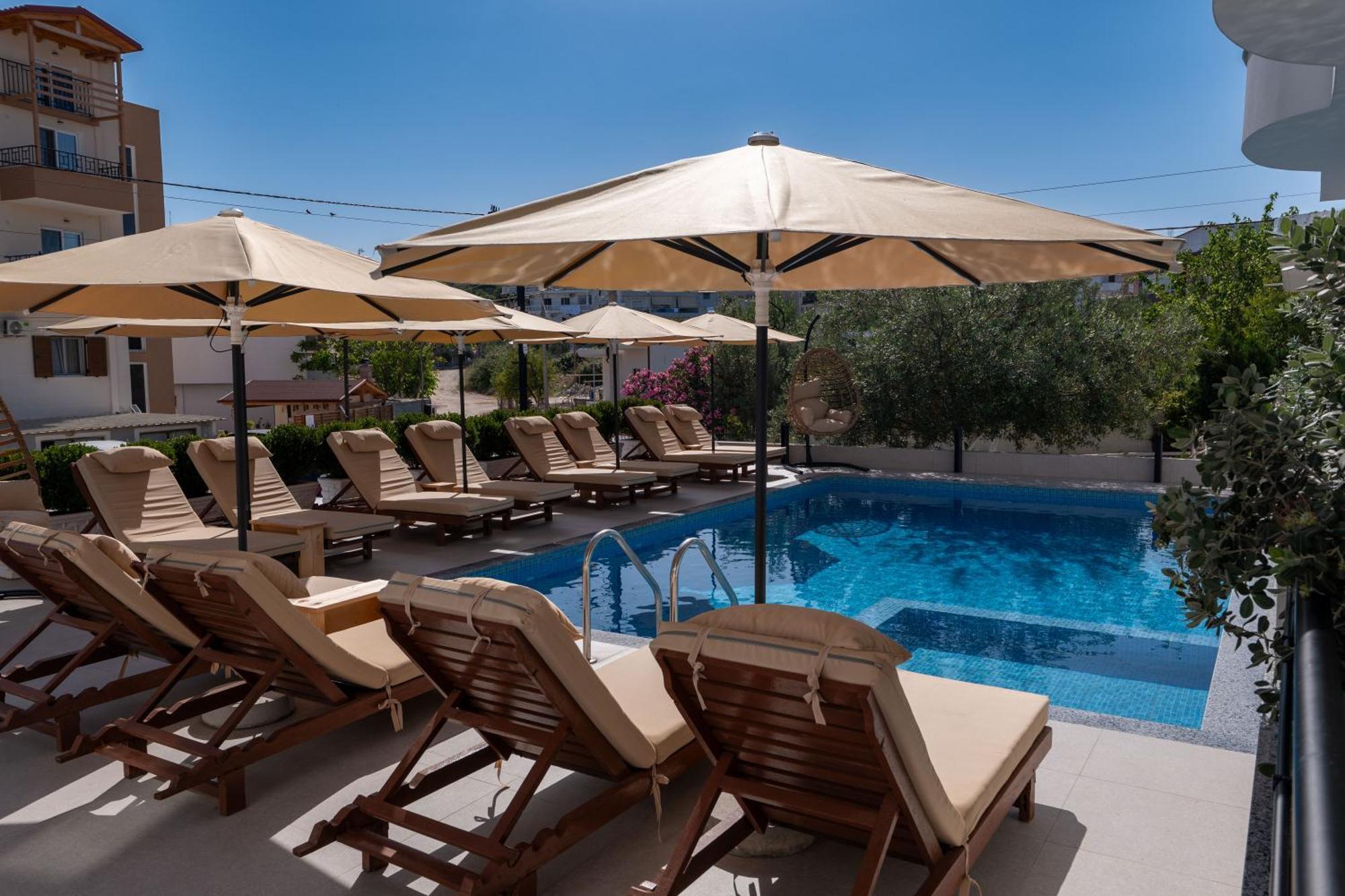 Monel Hotel Ksamil Luaran gambar
