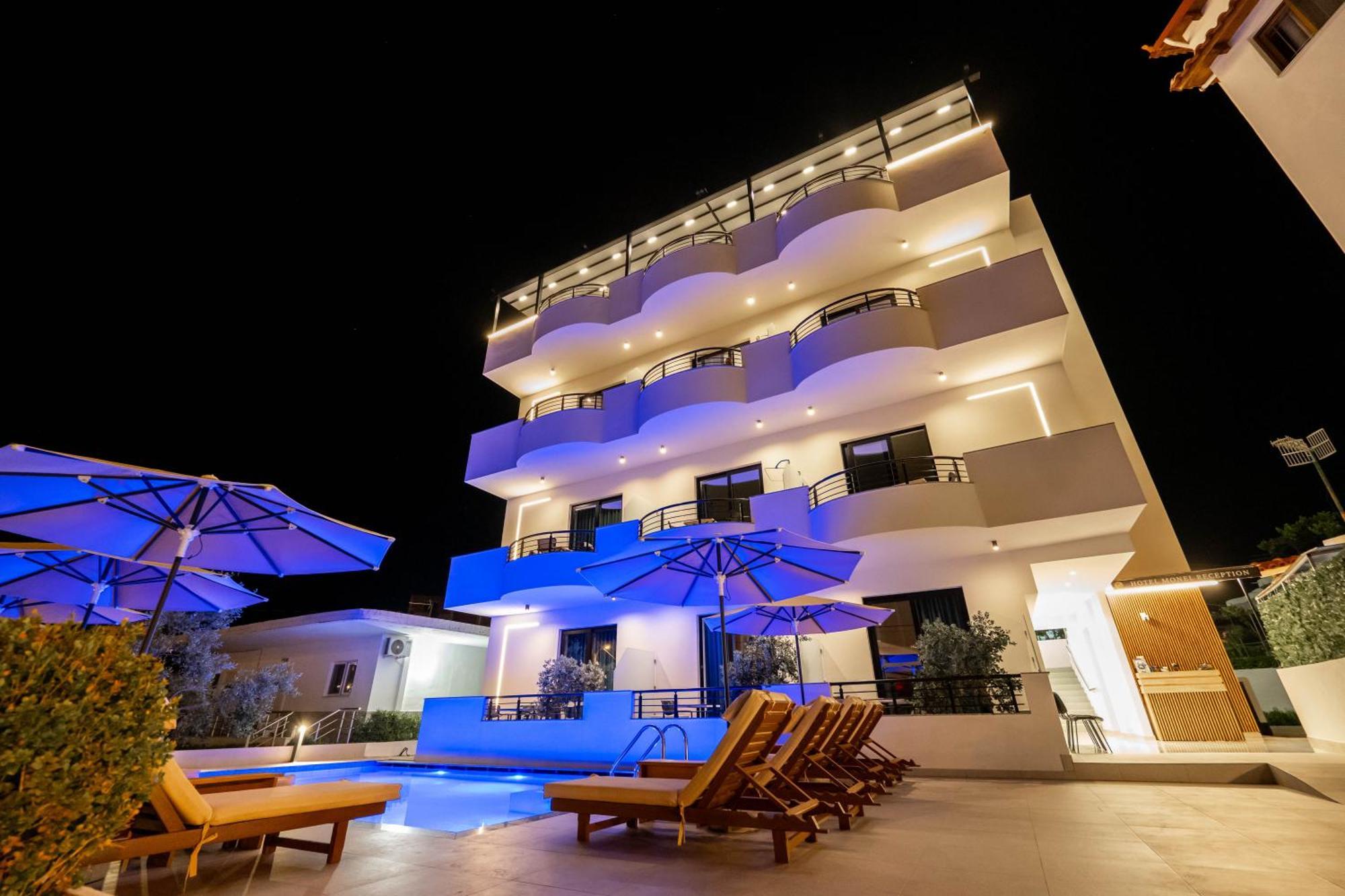 Monel Hotel Ksamil Luaran gambar