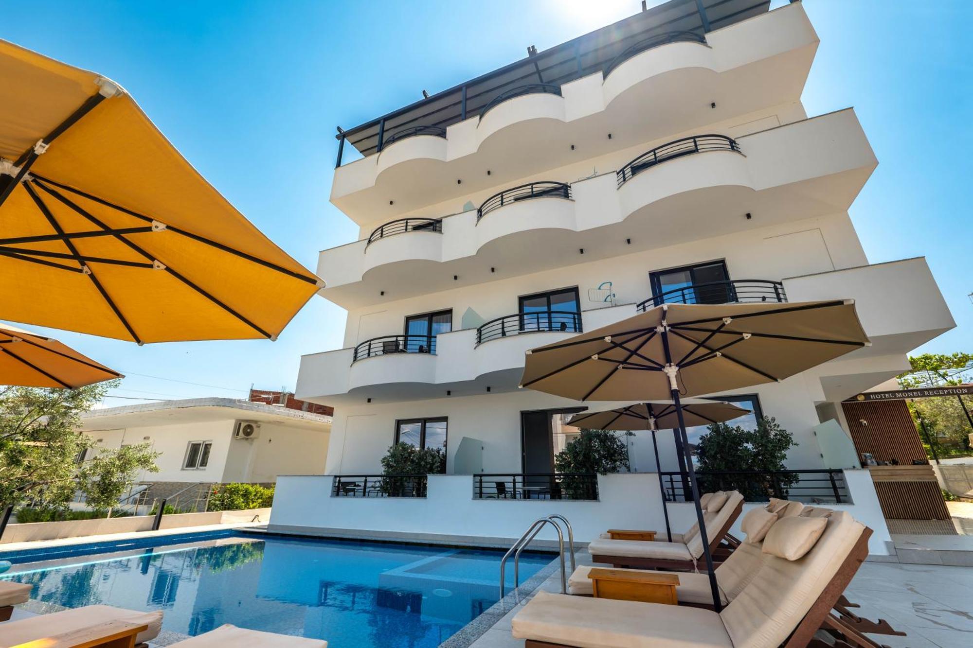 Monel Hotel Ksamil Luaran gambar